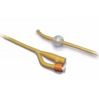 Covidien Dover Silicone Coated Latex Foley Catheter 5 ml 2-Way Retention 18 Fr