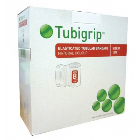 Molnlycke Tubigrip Tubular Bandage Size B 6.0-6.4cm Roll 10m/bx