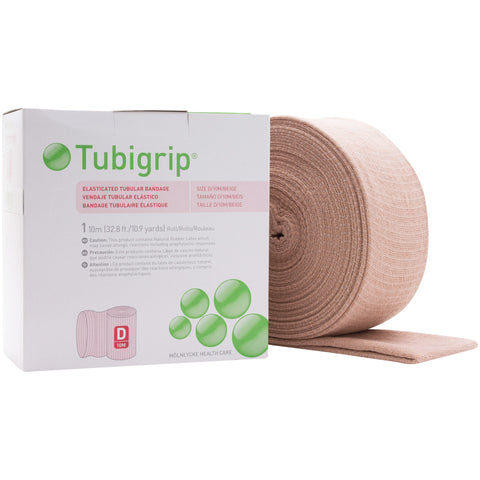 Molnlycke Tubigrip Tubular Bandage Size D 7.3-7.9cm Roll 10m
