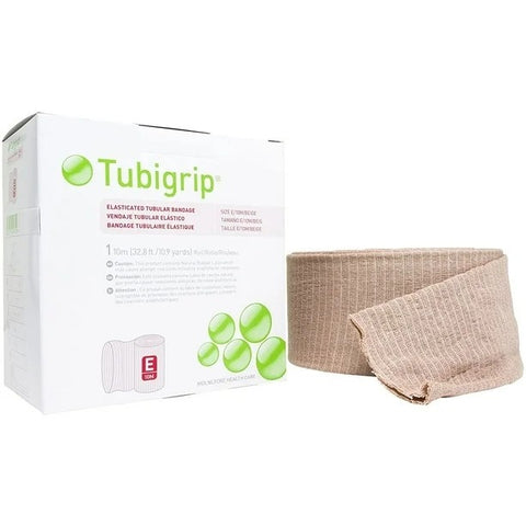 Molnlycke Tubigrip Tubular Bandage Size E 8.7-9.2cm Roll 10m
