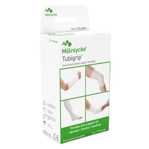Molnlycke Tubigrip Tubular Bandage Natural Size F 9.7-10.3CM x 1 Meter