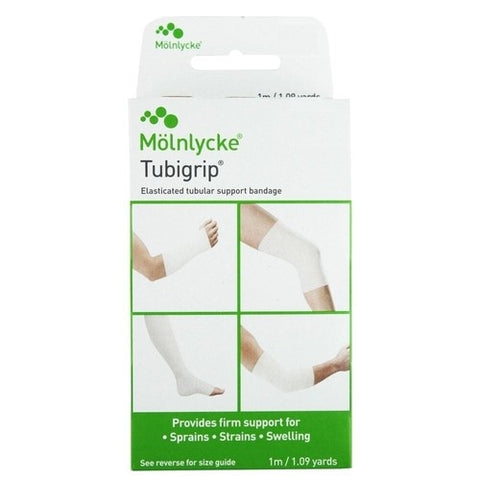 Molnlycke Tubigrip Tubular Bandage Natural Size F 9.7-10.3CM x 1 Meter