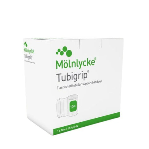 Molnlycke Tubigrip Tubular Bandage Natural Size F 9.7-10.3CM x 10M