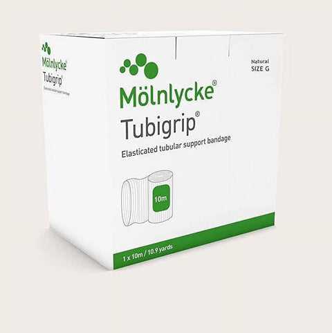 Molnlycke Tubigrip Tubular Bandage Size G 11.3-12.7cm Roll 10m