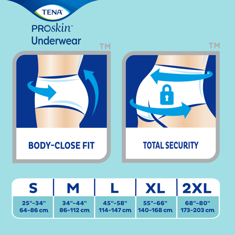 Tena ProSkin Plus Underwear Medium 20/bg 4/bx