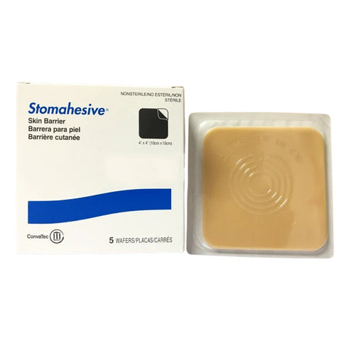 Convatec Stomahesive Skin Barrier 10cm X 10cm 5/Bx