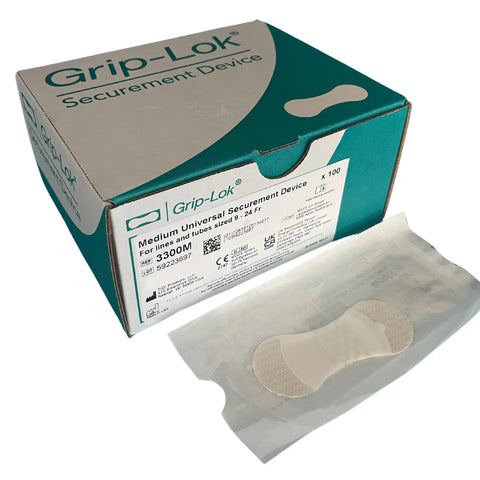 Grip-Lok Securement Device Medium 3 1/2" Sterile Universal 100/Bx