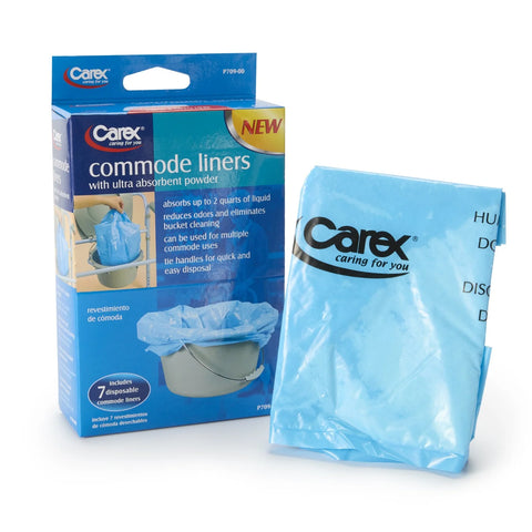 Carex Commode Liners 48/bx Eco Pack