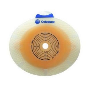 Coloplast Sensura Click Ostomy Baseplate w/Belt Ears 5/bx