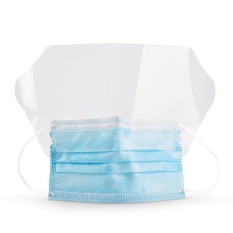 Kross Level 3 ASTM Medical Anti-Fog Face Masks & Visor 50/bx