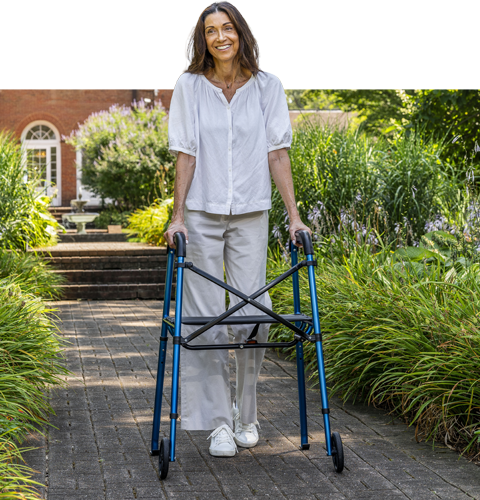MD by Drive Air-Go Walker Oversized Airgonomic Handles Cushion Hands