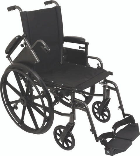 ProBasics K4 LT WHEELCHAIR 18"X16"  W/SAFR HT ADJ DESK ARM   (300 LB)