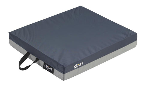 Drive Gel-U-Seat Skin Protection Gel/Foam Wheelchair Cushion 20x16x3"