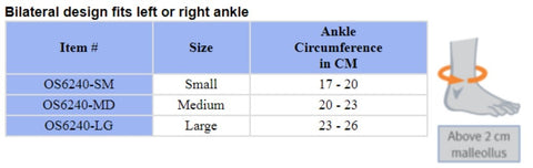 Elastic Ankle Support With Gel Pads