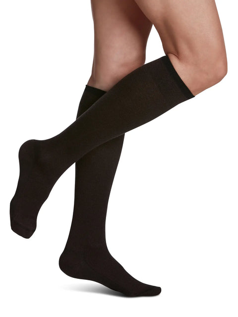All-Season Merino Wool Socks for Women 15-20mmHg