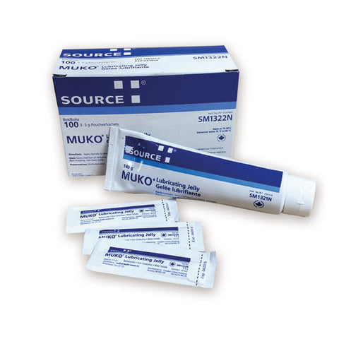 Muko Lubricating Jelly 3.5g 100/bx
