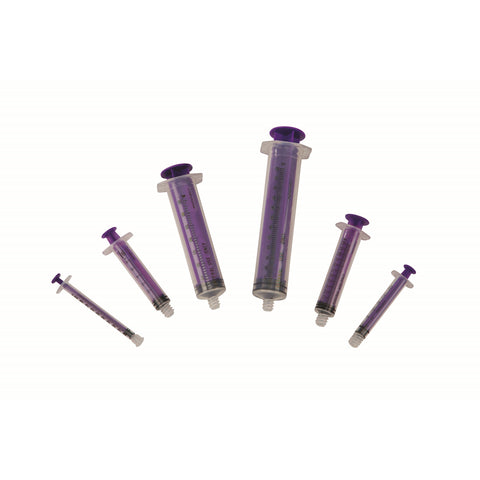 Monoject Oral/Enteral Syringe Purple Enfit 35ml Sterile 40/Bx