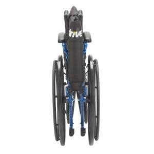 Blue Streak Wheelchair Flip Back Desk Arm (FBD) Swing Away Foot Plates (SF) 250lbs